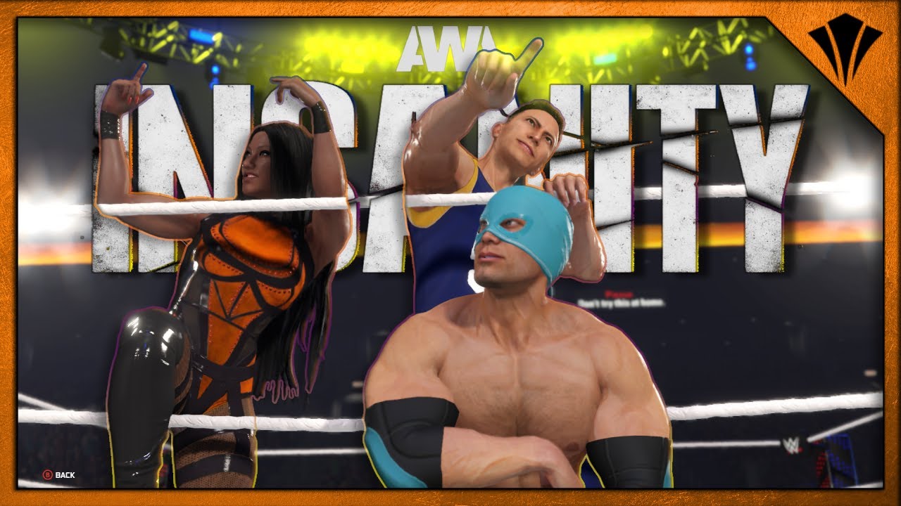 [AWA] Monday Night Insanity Ep. 33 | WWE 2K25 Efed Wrestling - YouTube