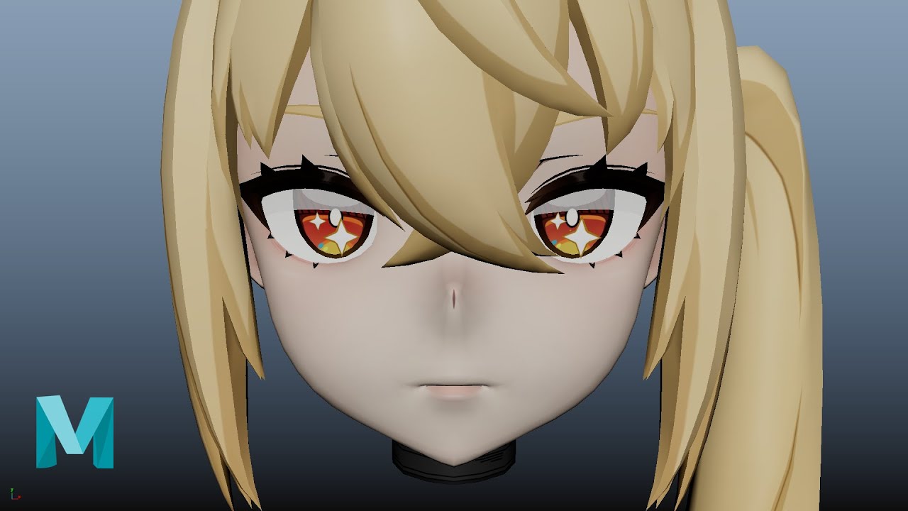 How to Rig a Sparkling Eye or Twinkling Eye in Maya