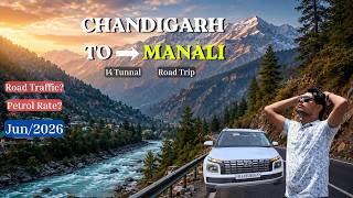 Chandigarh to Manali by Road 2026 | #chandigarh To #manali Highway Traffic update