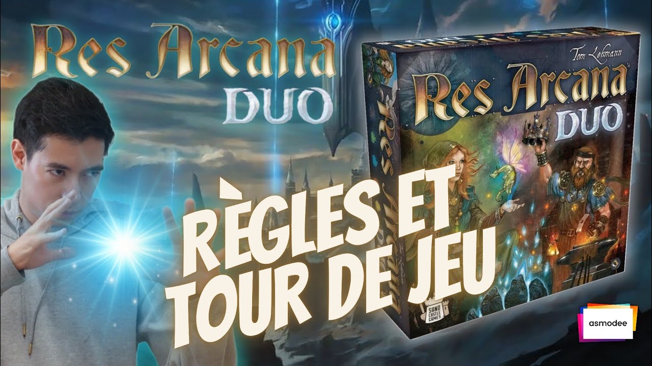 Res Arcana Duo - Règles et Tours de Jeu - YouTube