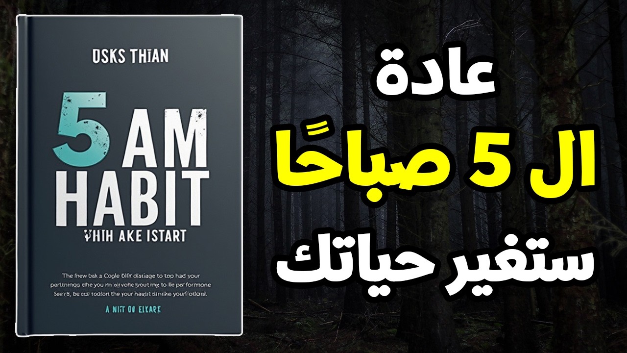 عادة الخامسة صباحًا: أنت على بعد خطوة لتتغير حياتك 180 درجة 📘 كتاب صوتي