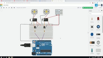 Controllo di due motori DC tramite Arduino e transistor