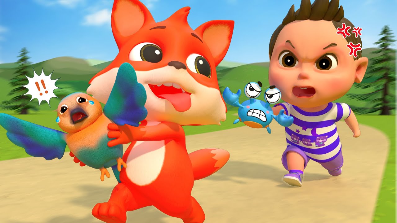 Nhạc Thiếu Nhi Remix: Con Chim Vành Khuyên | Phim Hoạt Hình Cho Vui Nhộn