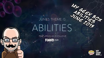 My Geek Box - June 2015 Abilities (European Exclusive Funko Pop)