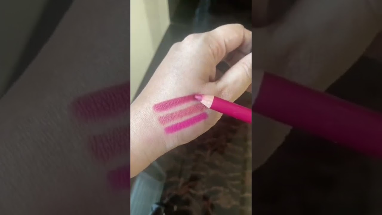 Nykaa lips don't lie lip liners  /swatches ✨