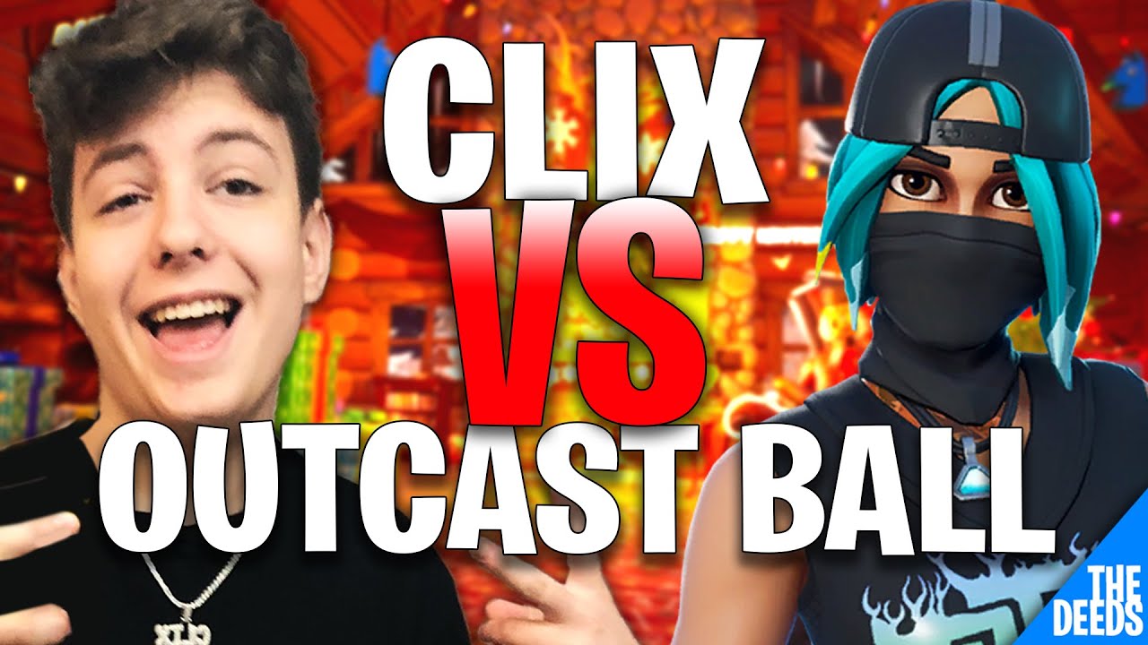 NRG Clix 1 VS 1 Buildfight Outcast Ball and This Happened...| Fortnite Creative 1v1 *NRG VS OUTCAST*