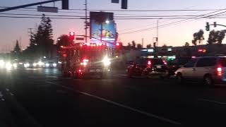 LAFD Engine 298 Responding