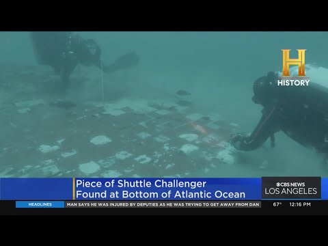 Piece of Space Shuttle Challenger found at bottom of Atlantic Ocean