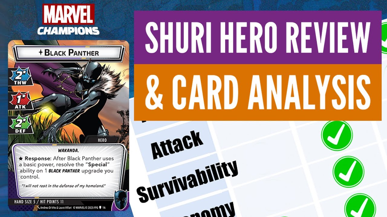 Shuri Hero Review - Marvel Champions