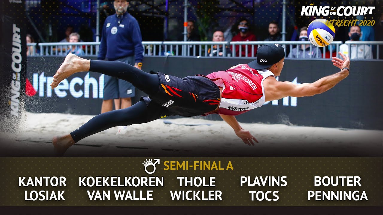 Men’s Semi-Final Group A - Session 8 | Beach Volleyball | King of the Court Utrecht 2020