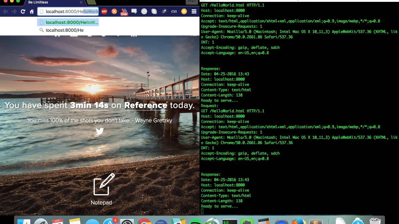 Group Project: HTTP Socket Programming demo - YouTube