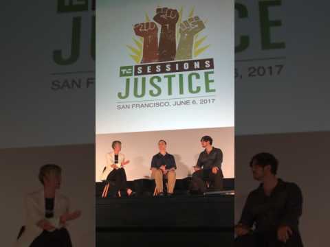 KR LIU speaking at Tech Crunch Sessions: JUSTICE