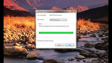 How To Burn A Iso Image To A Dvd/Cd