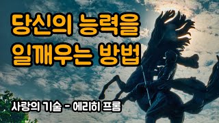 새로 배운 기술을 실용적으로 사용하기 위한 조건들 | 사랑의 기술, 에리히 프롬