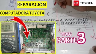 Reparacin De Computadora Toyota 3sfe  3ra Parte Falla Encendido Curso De Ecu  Resuelto En Clase