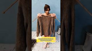 Merajut Sweater Dari Rambut Rontok #rambut #keramas #sweater #pengetahuan #animasiedukasi #feedshort