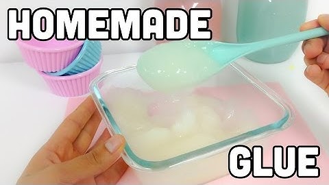 How to make Paper mache(homemade glue) RECIPE