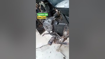 A weird trick to start the bike 😮🔥 | Discover | #shorts #bike