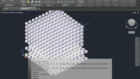 Autocad 3d - Array Tools