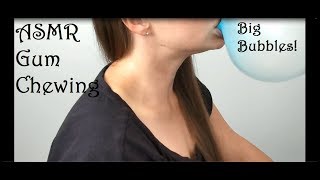 Asmr Gum Chewing Side View Hubba Bubba Blue Raspberry Whole Pack No Talking