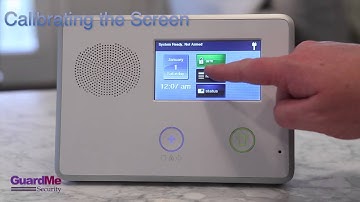 GuardMe Touch Screen Tutorial | Calibrating Touch Screen