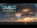 Golden Megastructure Descending - Cinematic Space Ambient Journey | Cosmic Atmosphere