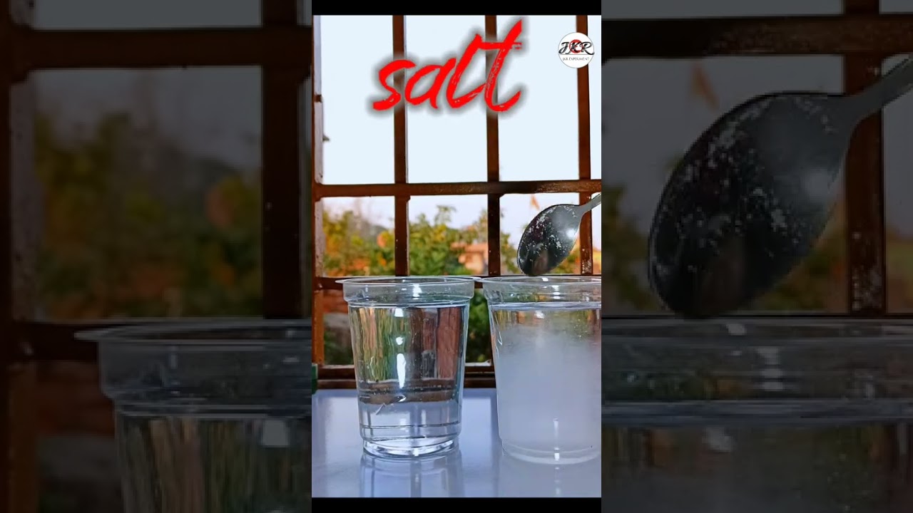 Salt Water vs Ujala 🔥||Simple science experiment || Easy science experiment 