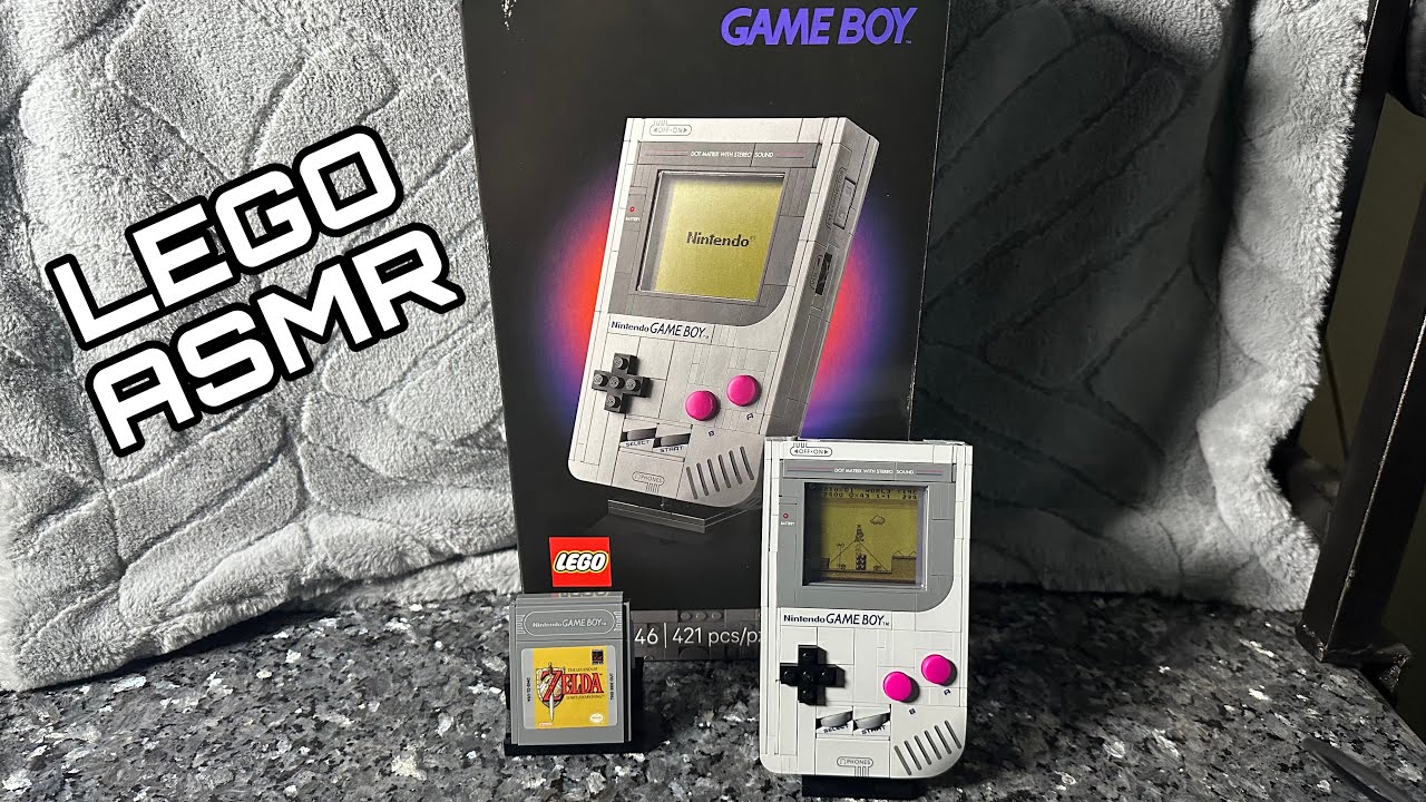 ASMR: Сборка конструктора Lego и Nintendo Game Boy (шепотом)