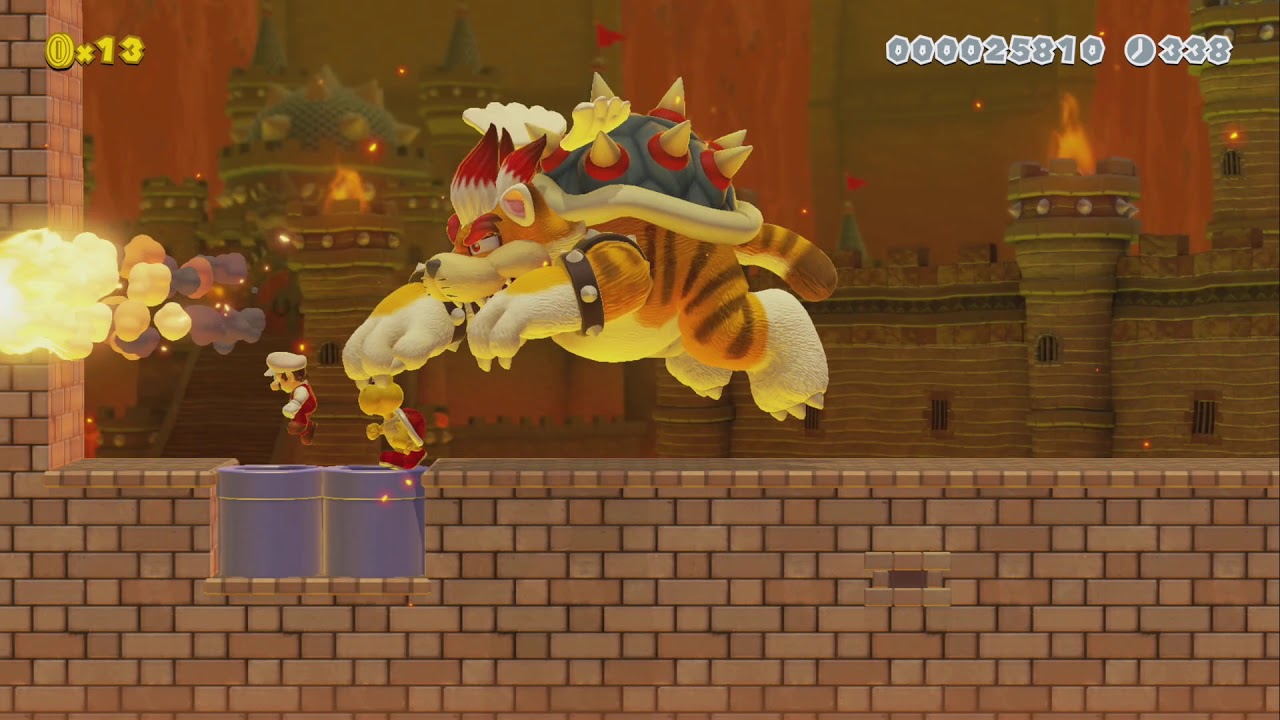 Meowser Showdown! by U. Kirb - Super Mario Maker 2 - No Commentary 1bw