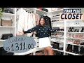 Tour pelo meu Closet + Como montar o seu com menos de 1400 reais 😱