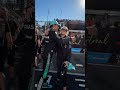 Hugs all around for George 💙 #mercedesf1 #georgerussell #f1shorts