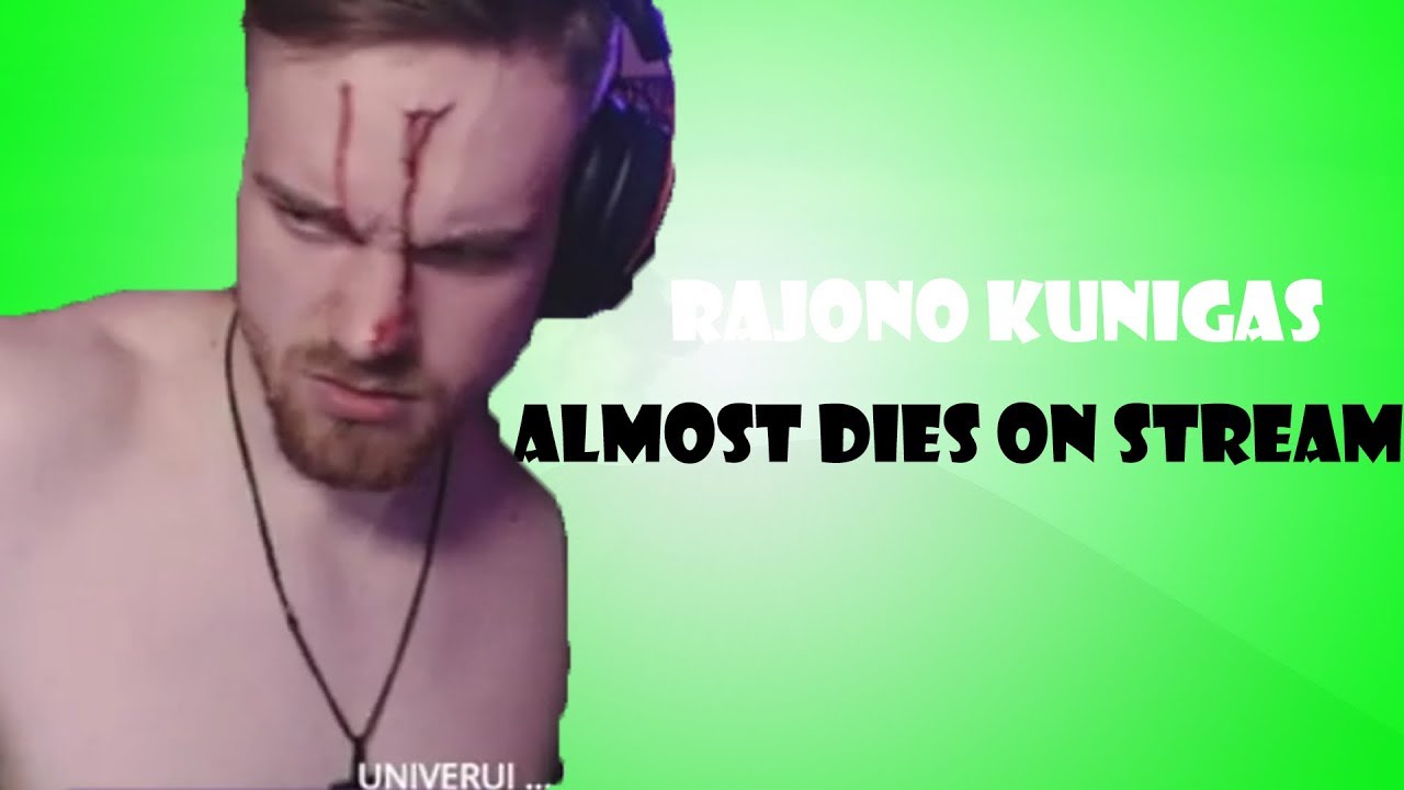 RAJONO KUNIGAS Almost DIES On Stream!!!