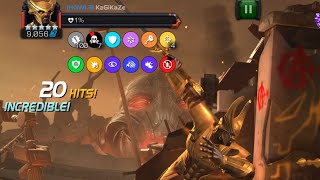 Unkillable Unblockable Heimdall vs. Nico Minoru (MCOC)