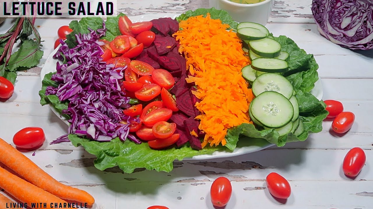 #SALAD#|How to Make Romaine Salad|Simple Recipe