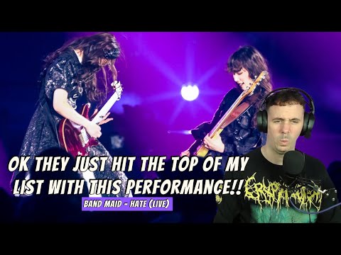 Metalhead Reacts To Band Maid HATE Live At Yokohama Arena First Time Reaction 