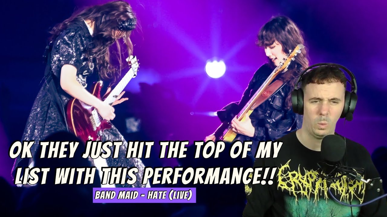 Metalhead Reacts to Band-Maid – “HATE?” (Live at Yokohama Arena) | First Time Reaction