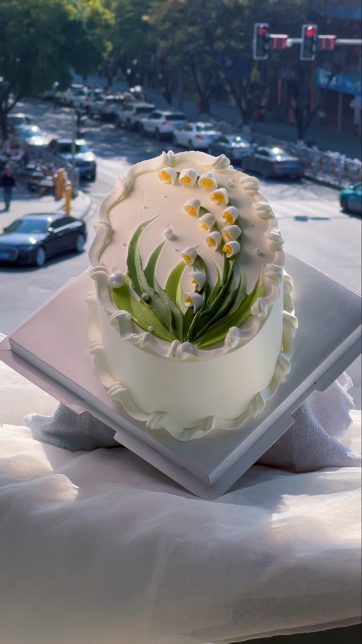The cake is so gentle, the world is full of romance, and all the good things are as you wish #shorts