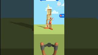 Slingshot smash - shooting range android gameplay #shorts screenshot 5