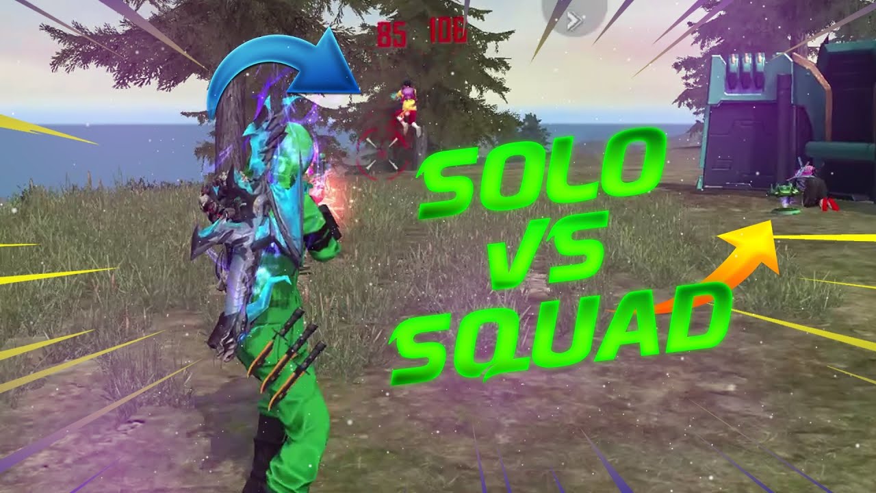 Solo vs Squad || Highlights - Garena Free Fire 2021 - YouTube
