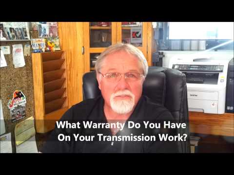 Is A Transmission Service Covered Under Warranty