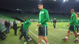 SuperEagles 2nd Training Session In Russia Ahead Of The Friendly Match Against Argentina  13/11/2017