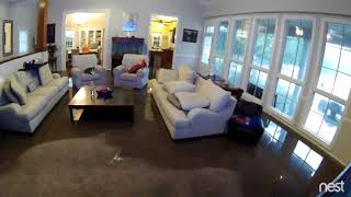 Time-lapse of home flooding, Lafayette, LA. 2016