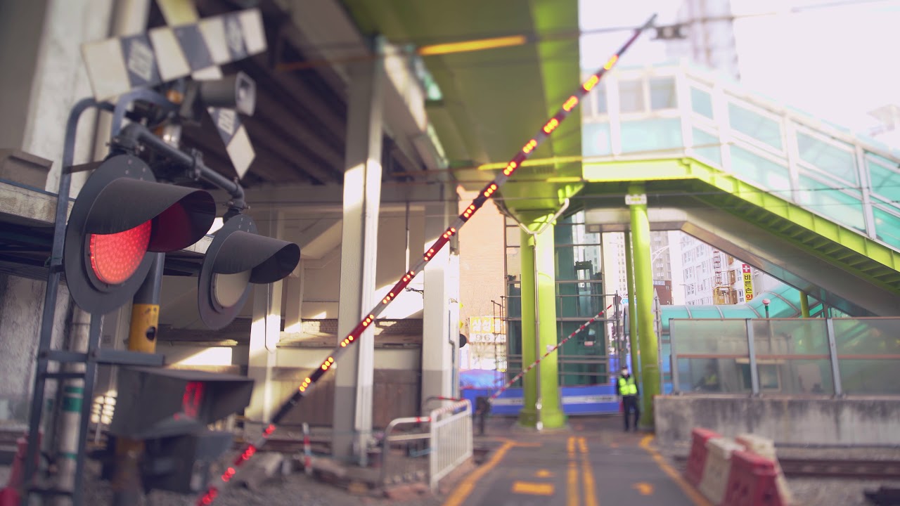 [4K view] 철도건널목 #11 /경원선 휘경4교차로 / Railroad Crossing