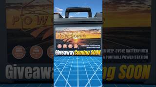 12v Power Station Battery Box #hamradio #camping #rv