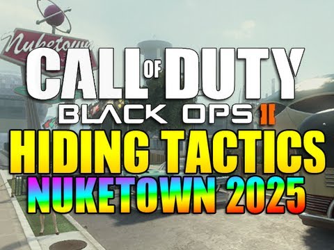 Black Ops 2 - Hiding Tactics on NUKETOWN 2025!