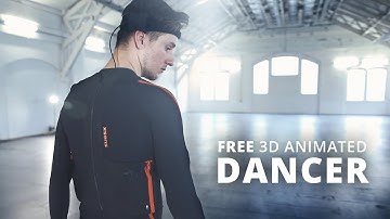 Renderpeople - Free 3D Animated Dancer