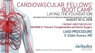 LVAD Procedure (E. Eddie Suarez, MD)