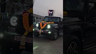 New thar roxx black mahindra #lifeisbutadream thar roxx 4x4 new one #bornmagnetic #darkrules #night
