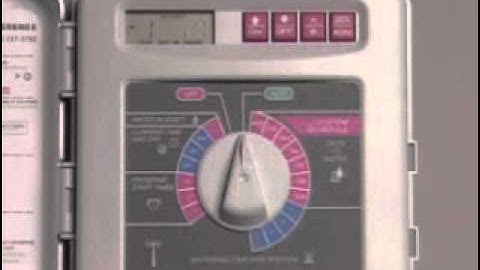 Rain Bird ESP-Si Controllers: Manual On & Off Operation