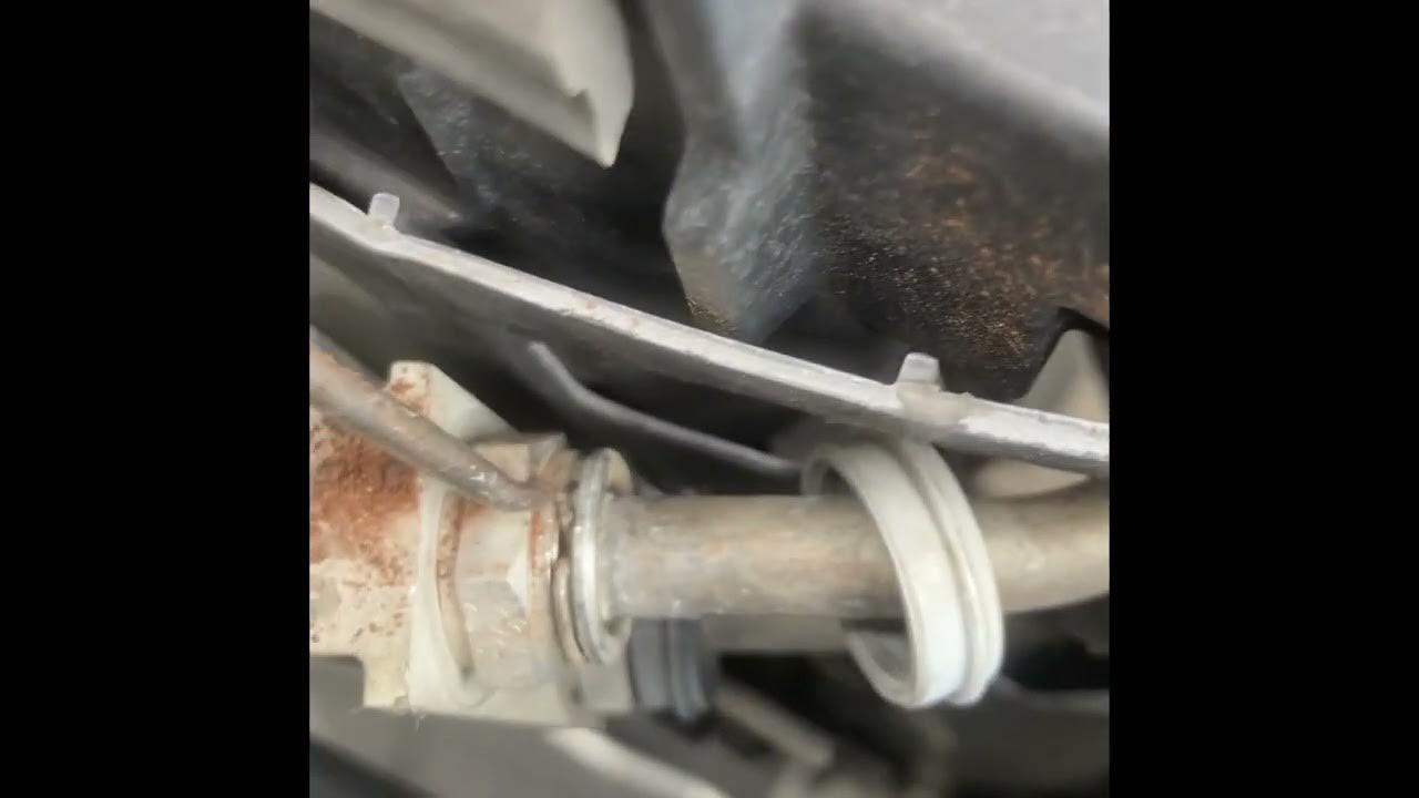 2013 dodge caravan transmission cooler line replacement how too - YouTube